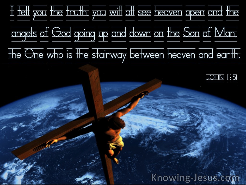 John 1:51 You Will See Heaven Open And The Son Of Man (windows)12:31